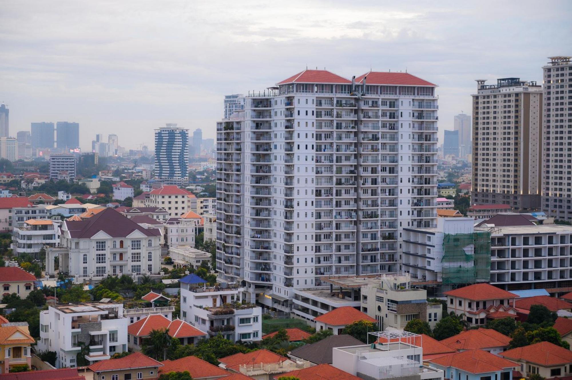 Mekongview 2 Condotel Phnom Penh Dış mekan fotoğraf