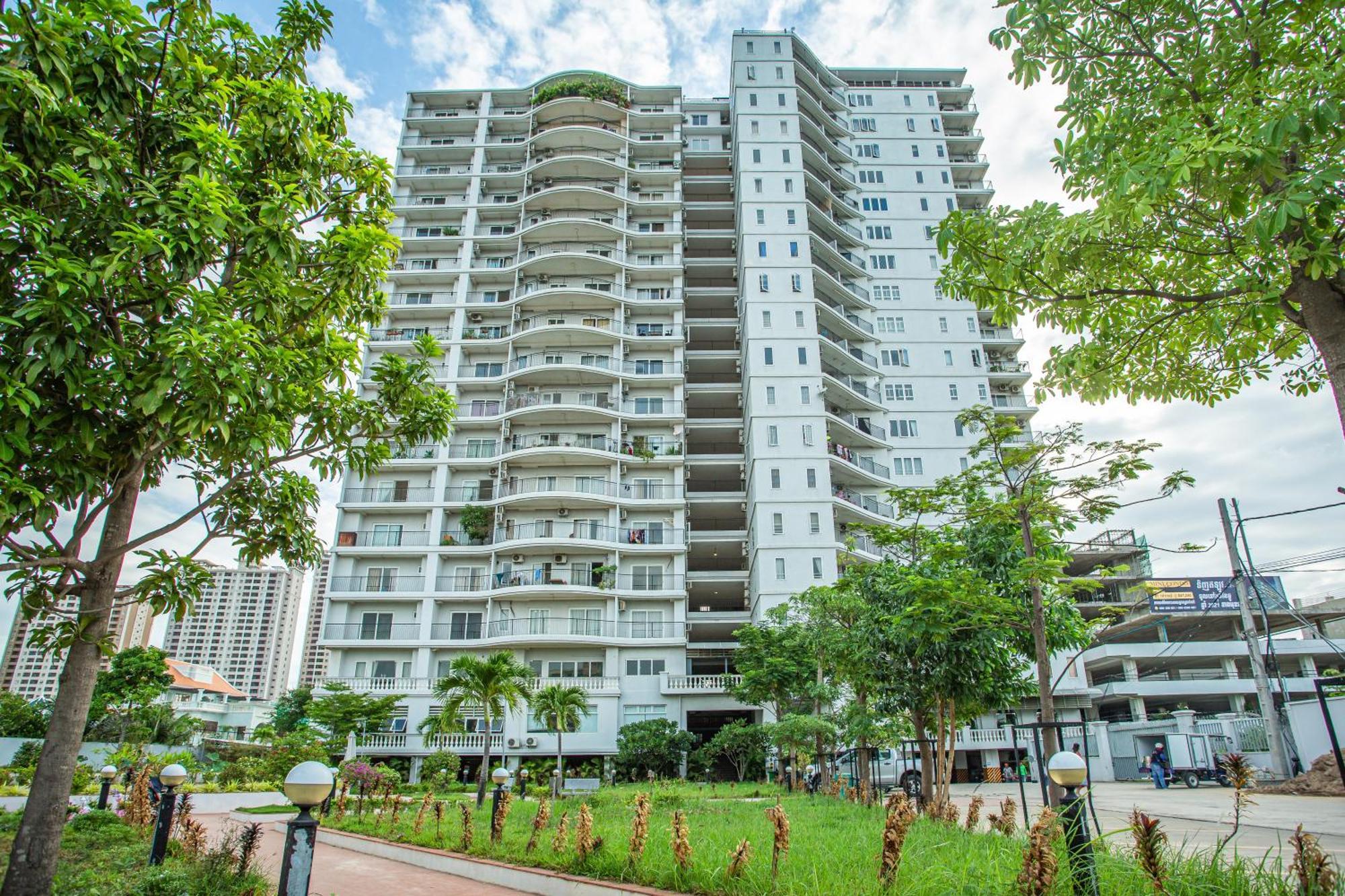 Mekongview 2 Condotel Phnom Penh Dış mekan fotoğraf