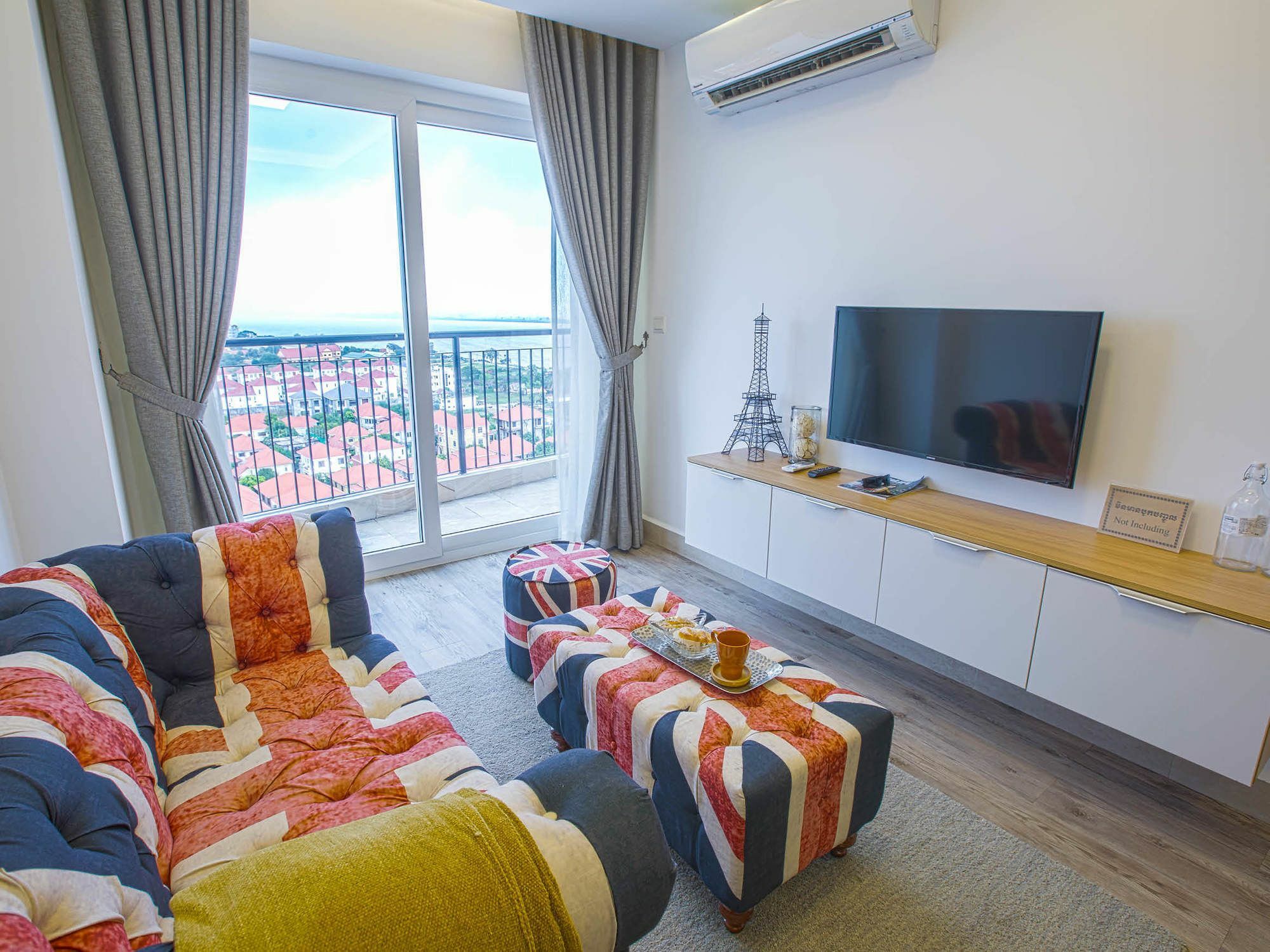 Mekongview 2 Condotel Phnom Penh Dış mekan fotoğraf