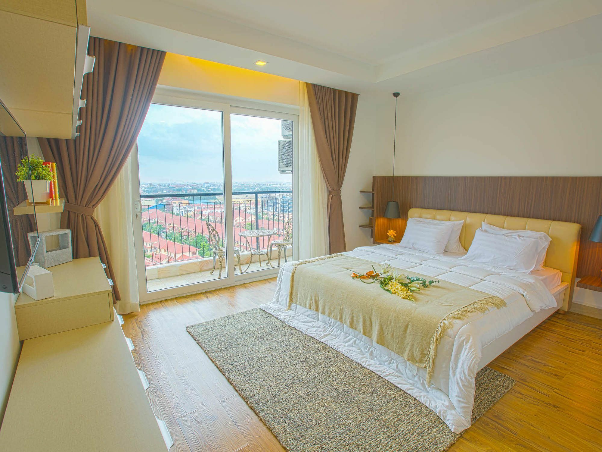 Mekongview 2 Condotel Phnom Penh Dış mekan fotoğraf